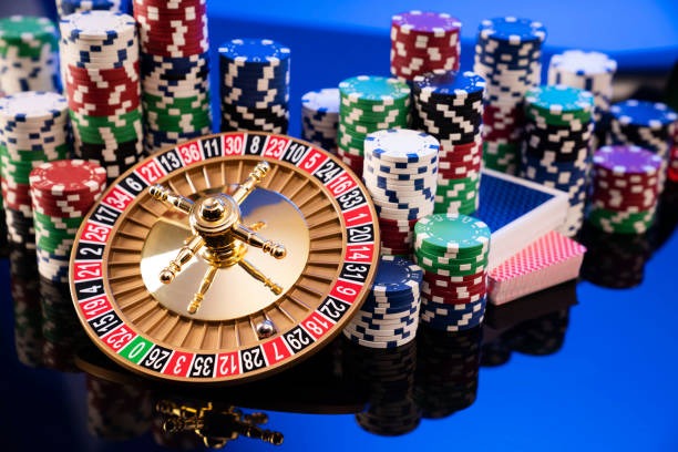 Overhead camera view of a blackjack table at iklan 4d showing card layout and chip placement zones
